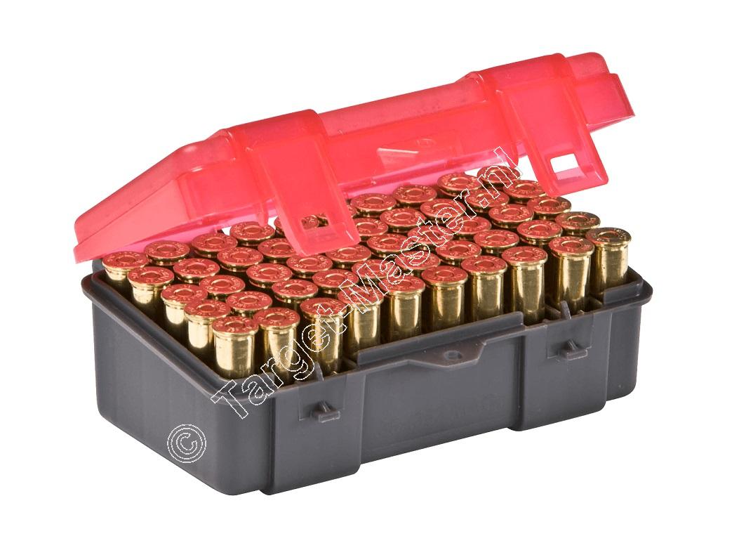 Plano Medium Handgun Flip-Top Ammo Case content  50